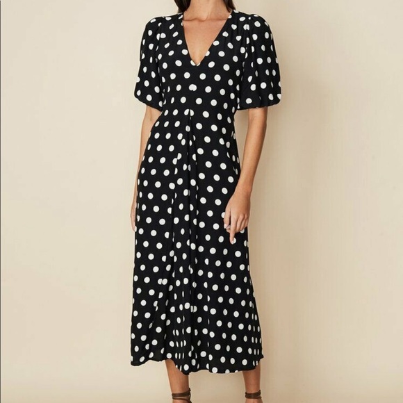 NWOT Faithful the Brand polka dot Dress - Picture 11 of 13